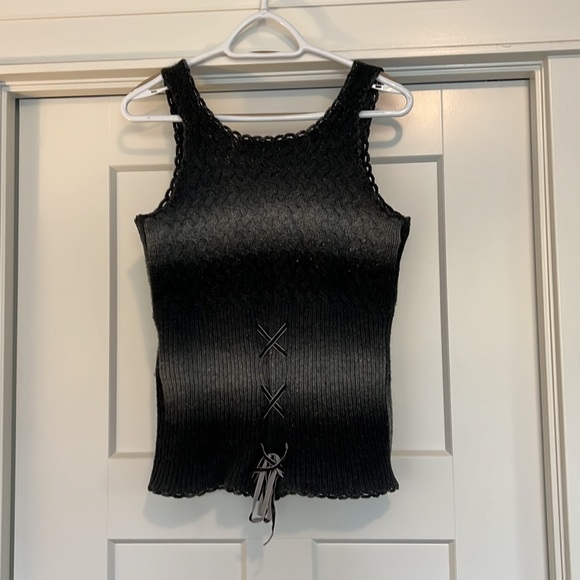 Super cute grey ombre sweat vest - Picture 2 of 5